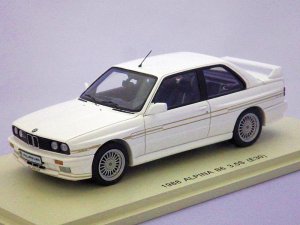 画像1: キッドボックス特注 スパーク BMW アルピナ B6 3.5S(E30) 1988 WHITE