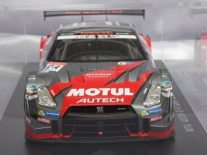 画像2: エブロ ニッサン モチュールオーテックGT-R スーパーGT500 2014 Rd.2 Fuji No.23 T.Matsuda/R.Quintarelli S=1/18 RED/GRAY MET