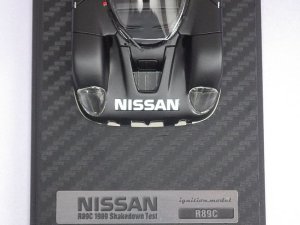 画像5: イグニッションモデル ニッサン R89C 1989 シェイクダウンテスト MAT BLACK