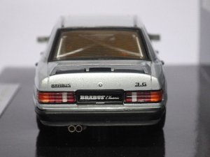 画像4: ミニチャンプス メルセデスベンツ ブラバス 190E 3.6S 1989 SILVER