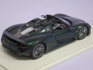 画像3: スパーク ポルシェ 918 スパイダー 2014 DARK GREEN MET