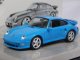 ミニチャンプス ポルシェ 911 ターボS 3.6(993) ANNIVERSARY MODEL 1998 LIGHT BLUE