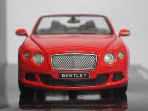 画像2: ミニチャンプス ベントレー コンチネンタル GT スピード コンバーチブル RED