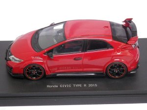 画像5: エブロ ホンダ シビック タイプR 2015(UK Licence Plate) Milano Red	