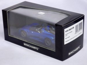画像7: ミニチャンプス ポルシェ 918 スパイダー 2013 BLUE.MET