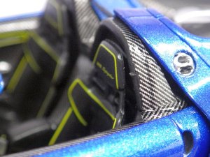 画像5: ミニチャンプス ポルシェ 918 スパイダー 2013 BLUE.MET