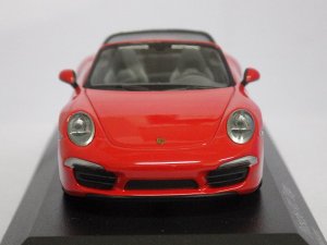 画像2: ミニチャンプス ポルシェ 911 タルガ 2013 RED