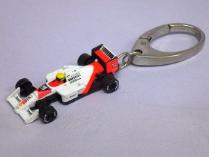画像1: ixo McLaren MP4/4 1988 キーリング WHITE/PINK