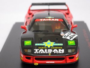 画像2: エブロ レッドライン タイサンスターカード フェラーリ F40 JGTC'94 No.34 RED/BLACK