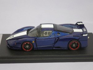 画像5: 京商 フェラーリ FXX(Blue Tour De France) BLUE/WHITE
