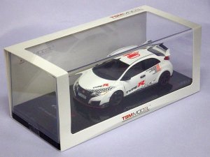 画像11: TSM MODEL ホンダ シビック タイプR 2016 "Five European Tracks Front Wheel Drive Record" WHITE