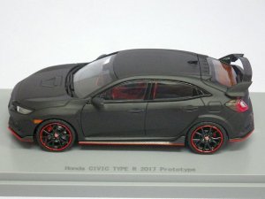 画像5: エブロ ホンダ シビック タイプR 2017 プロトタイプ MAT BLACK