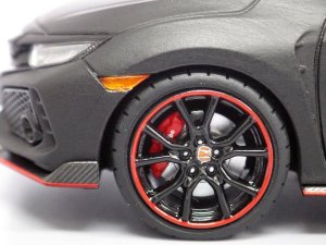 画像6: エブロ ホンダ シビック タイプR 2017 プロトタイプ MAT BLACK