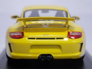 画像4: ミニチャンプス ポルシェ 911 GT3(997II) 2009 YELLOW/BLACK