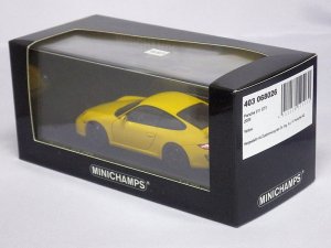 画像7: ミニチャンプス ポルシェ 911 GT3(997II) 2009 YELLOW/BLACK
