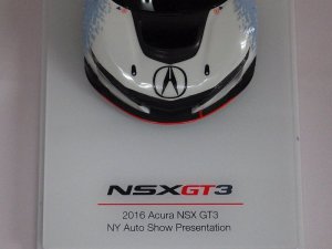画像7: TSM MODEL ホンダ アキュラNSX GT3 2016 NY Auto Show Presentation WHITE