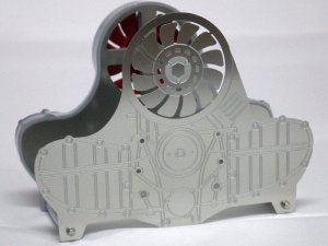 画像2: オートアート 911 エンジン レターホルダー(RED FAN) RED