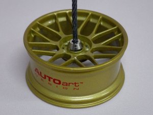 画像2: オートアート AAD レーシング ホイール メモクリップスタンド GOLD