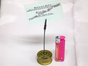 画像5: オートアート AAD レーシング ホイール メモクリップスタンド GOLD