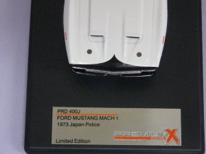 画像6: イクソ(プレミアム X) フォード マスタング マッハ I 1973 栃木県警察 WHITE/BLACK