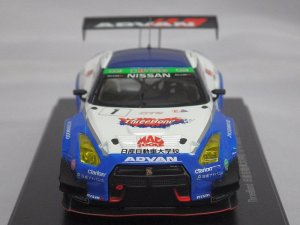 画像2: エブロ ニッサン ThreeBond日産自動車大学校GT-R スーパー耐久 2017 #1 WHITE/BLUE
