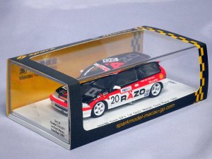 画像6: スパーク ホンダ シビック EF3 1st Grp3 マカオギアレース 1989 Tomohiko Tsutsumi WHITE/RED/BLACK