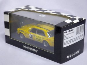 画像6: ミニチャンプス メルセデスベンツ 300SEL6.8AMG Hans Heyer テストドライブ ルマン 1972 YELLOW