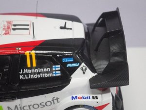 画像6: スパーク トヨタ ヤリス WRC Rally Monte Carlo #11 2017 J.Hanninen/K.Lindstrom WHITE/RED/BLACK