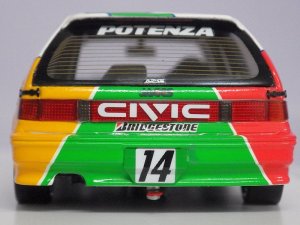 画像4: スパーク ホンダ シビック EF9 3rd Grp3 #14 TI サーキット英田 GP Naoki Hattori/Katsutomo Kaneishi JACCS