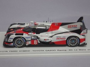 画像5: スパーク トヨタ TS050 HYBRID-TOYOTA GAZOO Racing-8th Le Mans 2017 #8 S.Buemi/A.Davidson/K.Nakajima WHITE/RED/BLACK
