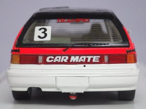 画像4: スパーク ホンダ シビック EF3 4th Grp3 Suzuka GP 1989 No.3 Naoki Hattori/Tomohiko Tsutsumi BLACK/RED/WHITE