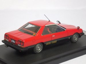 画像3: ポストホビー(マーク43) ニッサン スカイライン HT 2000 RS-TURBO(KDR30) フェンダーミラー仕様 Red/Black 2-Tone