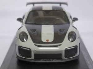 画像2: ミニチャンプス ポルシェ 911(991.2)GT2RS Kreide-Weissach Paket 2018 Chalk