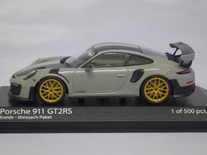 画像5: ミニチャンプス ポルシェ 911(991.2)GT2RS Kreide-Weissach Paket 2018 Chalk