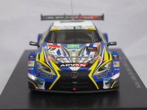 画像2: エブロ トヨタ ウェッズスポーツ アドバン LC500 SUPER GT500 2017 No.19 Y.Sekiguchi/Y.Kunimoto BLUE