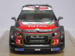 画像2: スパーク シトロエン C3 WRC Rally Mexico 2018 Sebastien Loeb/Daniel Elena RED/WHITE/BLACK