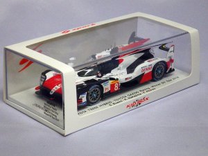 画像6: キッドボックス トヨタ TS050 ハイブリッド トヨタガズーレーシング スパ 6H 優勝車 2018 S.Buemi/K.Nakajima/F.Alonso WHITE/RED/BLACK