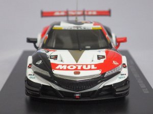 画像2: エブロ ホンダ モチュール無限 NSX-GT No.16 SUPER GT500 2017 H.Mutoh/D.Nakajima WHITE/RED/BLACK/GOLD