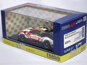 画像6: エブロ ホンダ モチュール無限 NSX-GT No.16 SUPER GT500 2017 H.Mutoh/D.Nakajima WHITE/RED/BLACK/GOLD