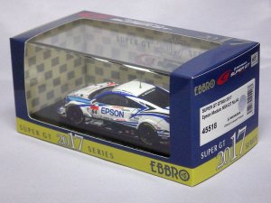 画像6: エブロ ホンダ エプソン モデューロ NSX-GT No.64 SUPER GT500 2017 B.Baguette/K.Matsuura WHITE/BLUE