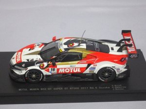 画像5: エブロ ホンダ モチュール 無限 NSX-GT No.16 SUPER GT500 2017 Rd.6 Suzuka H.Mutoh/D.Nakajima/J.Button WHITE/RED/BLACK/GOLD