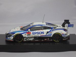 画像5: エブロ ホンダ エプソン モデューロ NSX-GT No.64 SUPER GT500 2017 B.Baguette/K.Matsuura WHITE/BLUE