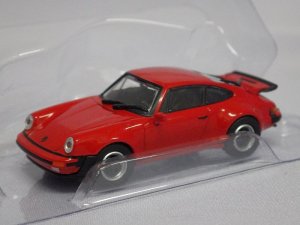 画像1: ミニチャンプス ポルシェ 911 Turbo (930) 1977 RED