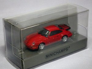 画像6: ミニチャンプス ポルシェ 911 Turbo (964) 1990 RED