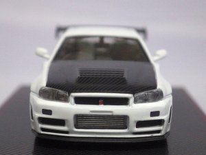 画像2: イグニッションモデル 日産 ニスモ R34 GT-R (BNR34) Z-tune WHITE