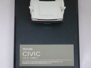 画像6: ハイストーリー ホンダ シビック CX-S(1981) WHITE