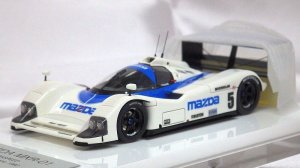 画像1: MAKE UP EIDOLON MAZDA MXR-01"MAZDA SPEED" SWC Silverstone 1992 No.5 2nd WHITE/BLUE