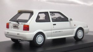 画像2: ハイストーリー 日産 マーチ スーパー ターボ(1989) CRYSTAL WHITE