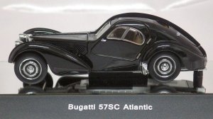 画像5: オートアート ブガッティ タイプ57SC アトランティック (WITH DISC WHEELS) BLACK フル開閉モデル