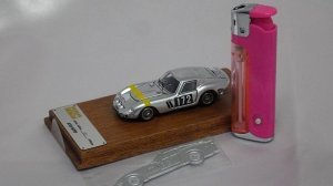 画像11: イグニッションモデル フェラーリ 250 GTO #172 PGM SILVER フル開閉モデル